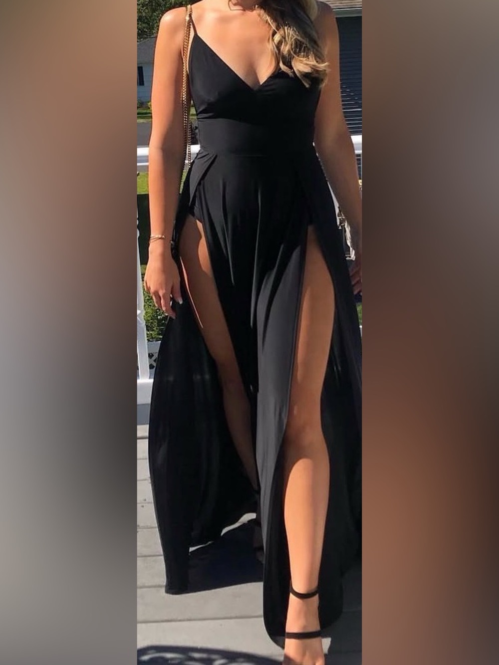 Long Black Dress - Picture 2 of 8